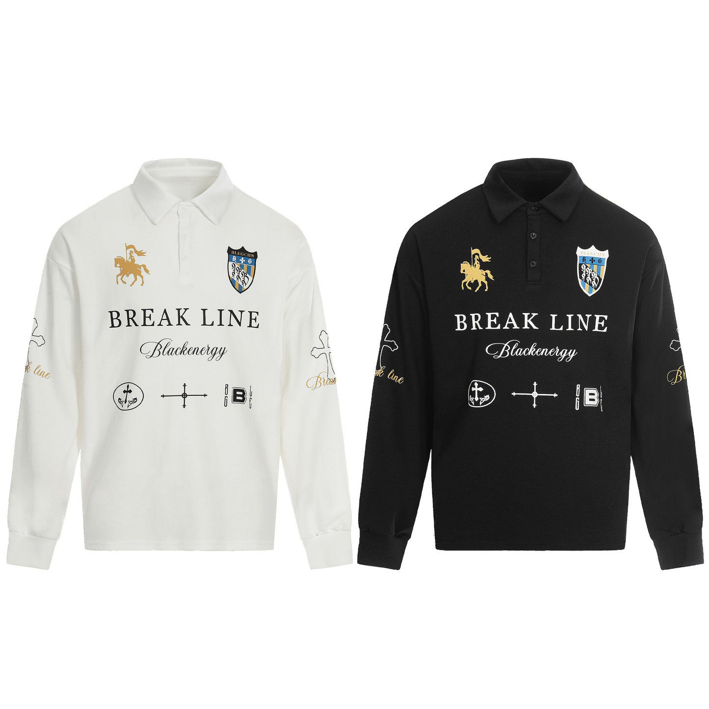 CapCabin Break Line Graphic Polo