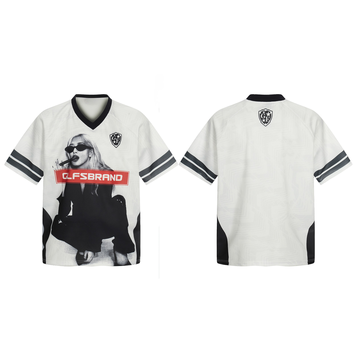CapCabin Graphic Performance Mesh Soccer Jersey