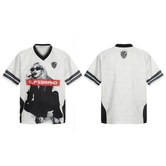 CapCabin Graphic Performance Mesh Soccer Jersey