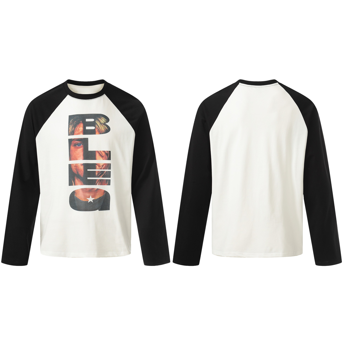 CapCabin Graphic Raglan Long Sleeve Tee