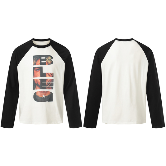 CapCabin Graphic Raglan Long Sleeve Tee