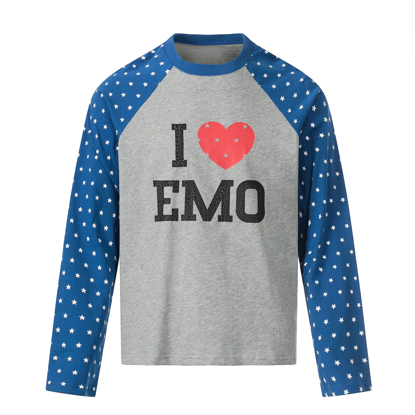 CapCabin “I ♥ EMO” Raglan Long Sleeve Tee