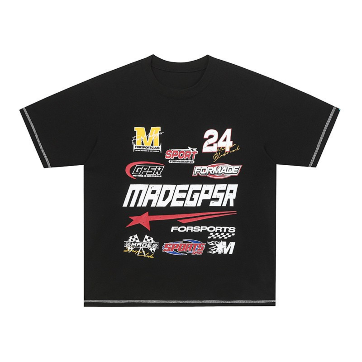 CapCabin Racing Logo Cotton Tee