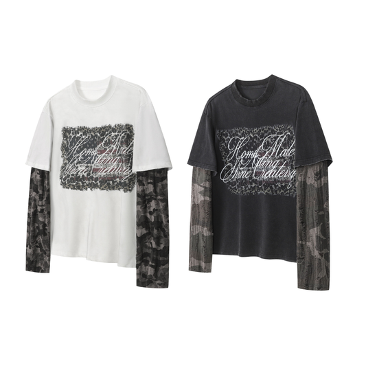 CapCabin Layered Script Graphic Tee