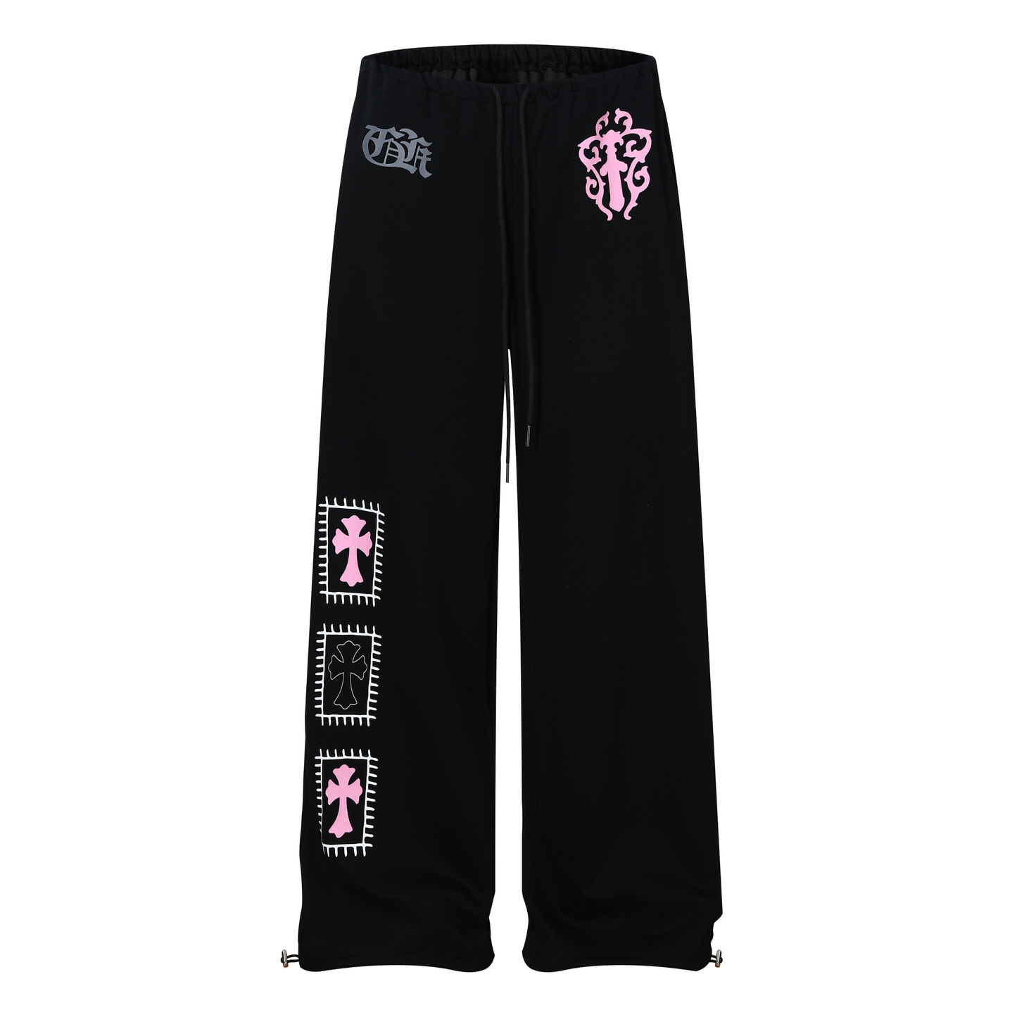 CapCabin Graphic Wide-Leg Sweatpants