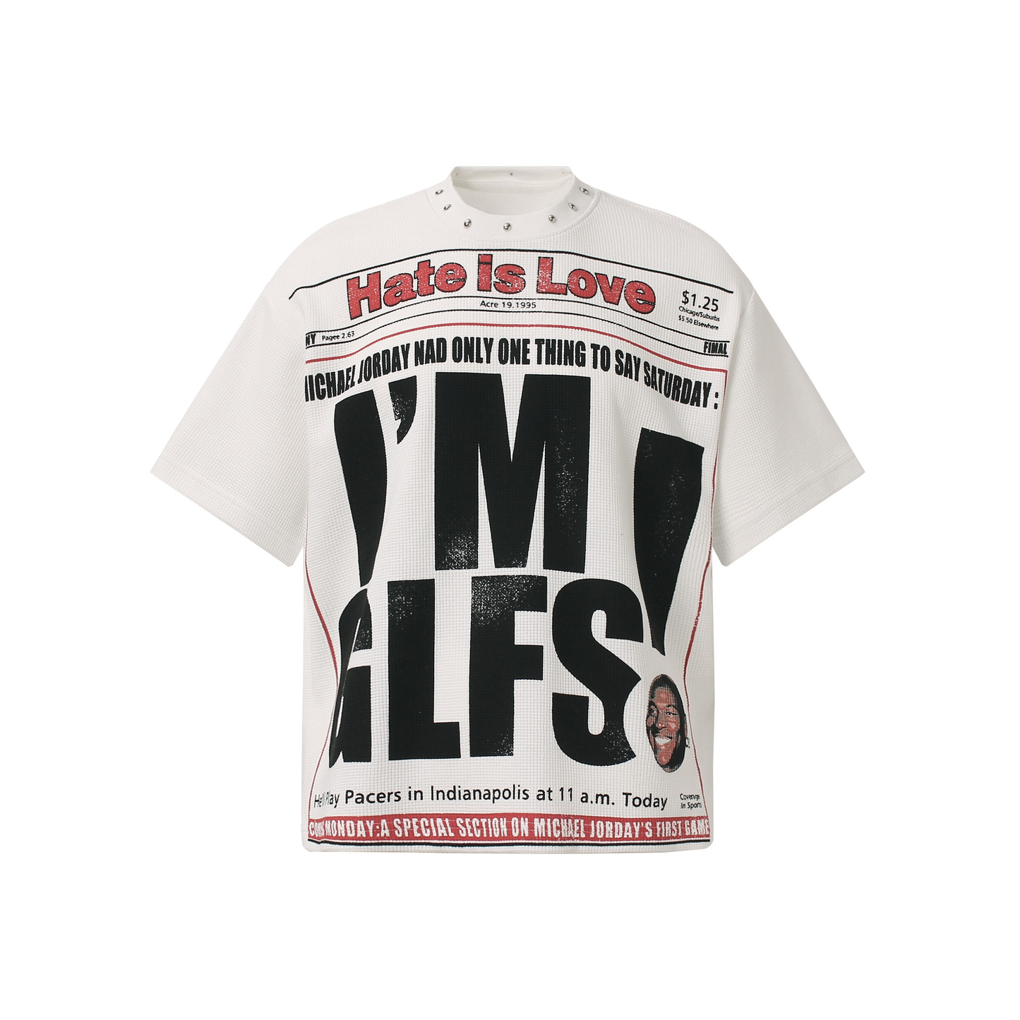 CapCabin “Hate Is Love” Graphic T-Shirt