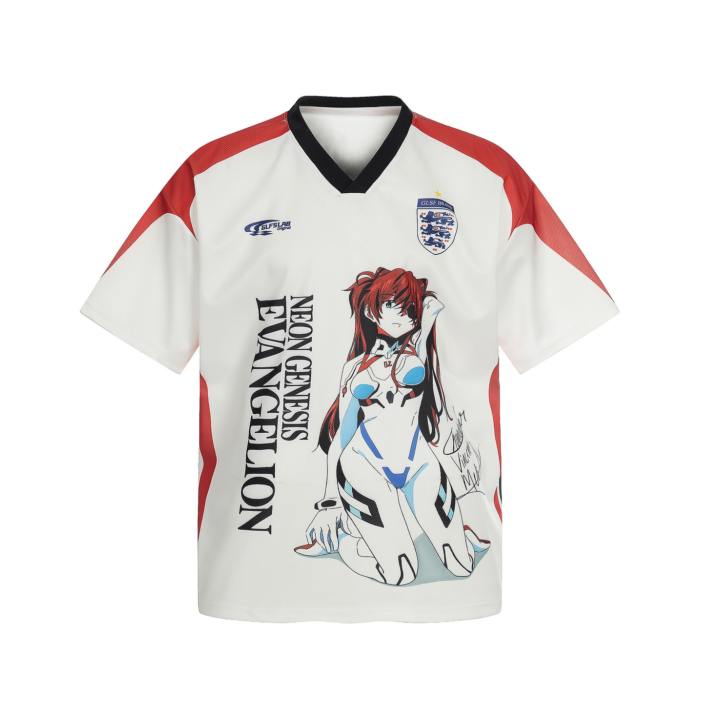 CapCabin Anime Graphic Mesh Soccer Jersey