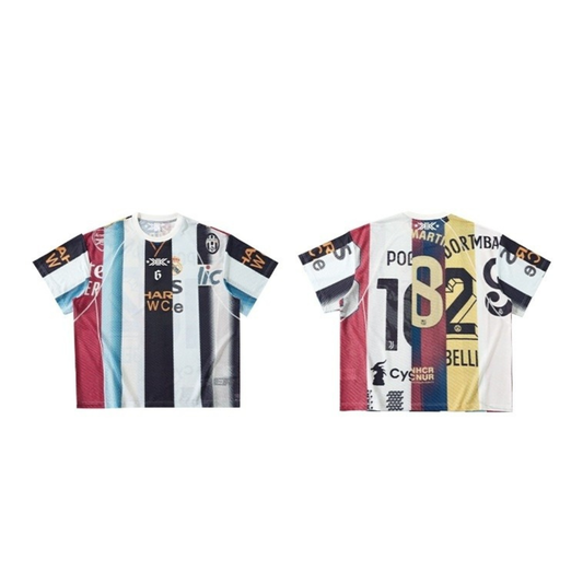 CapCabin Vintage Football Patchwork Jersey