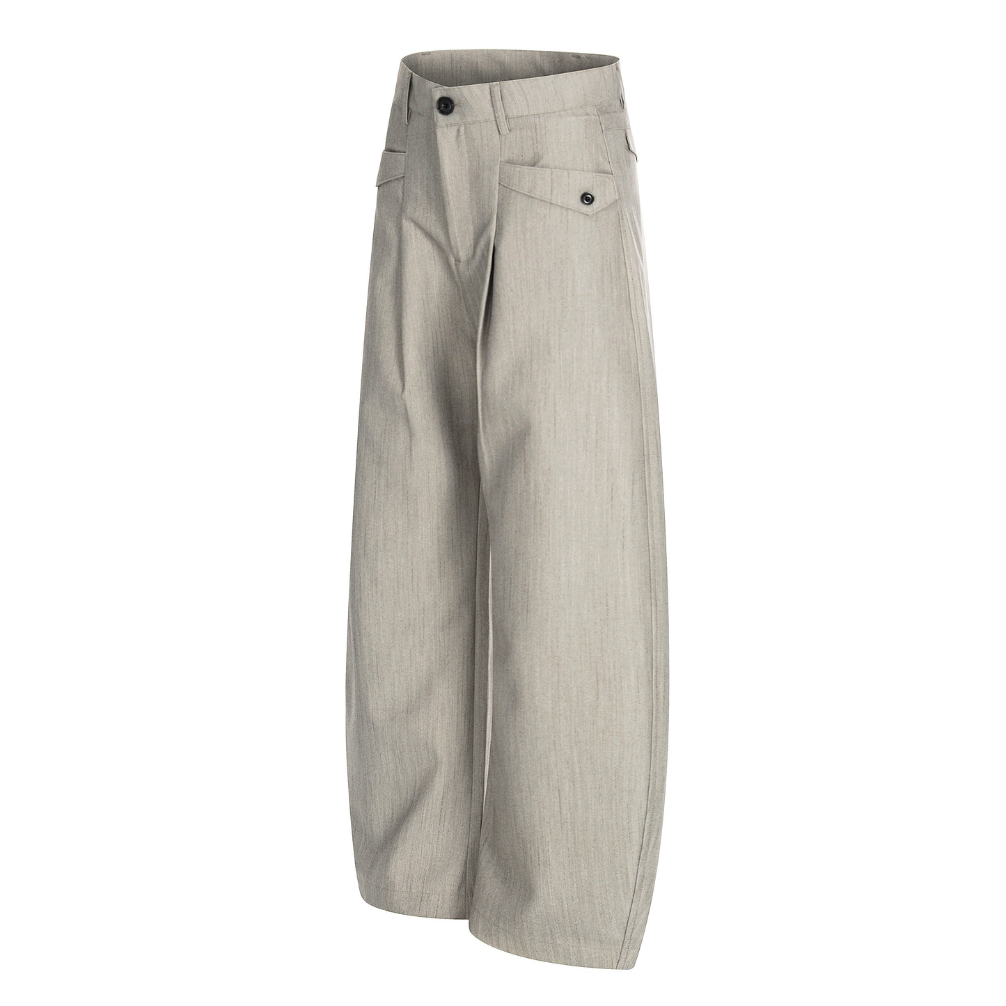 CapCabin Wide-Leg Tailored Pants