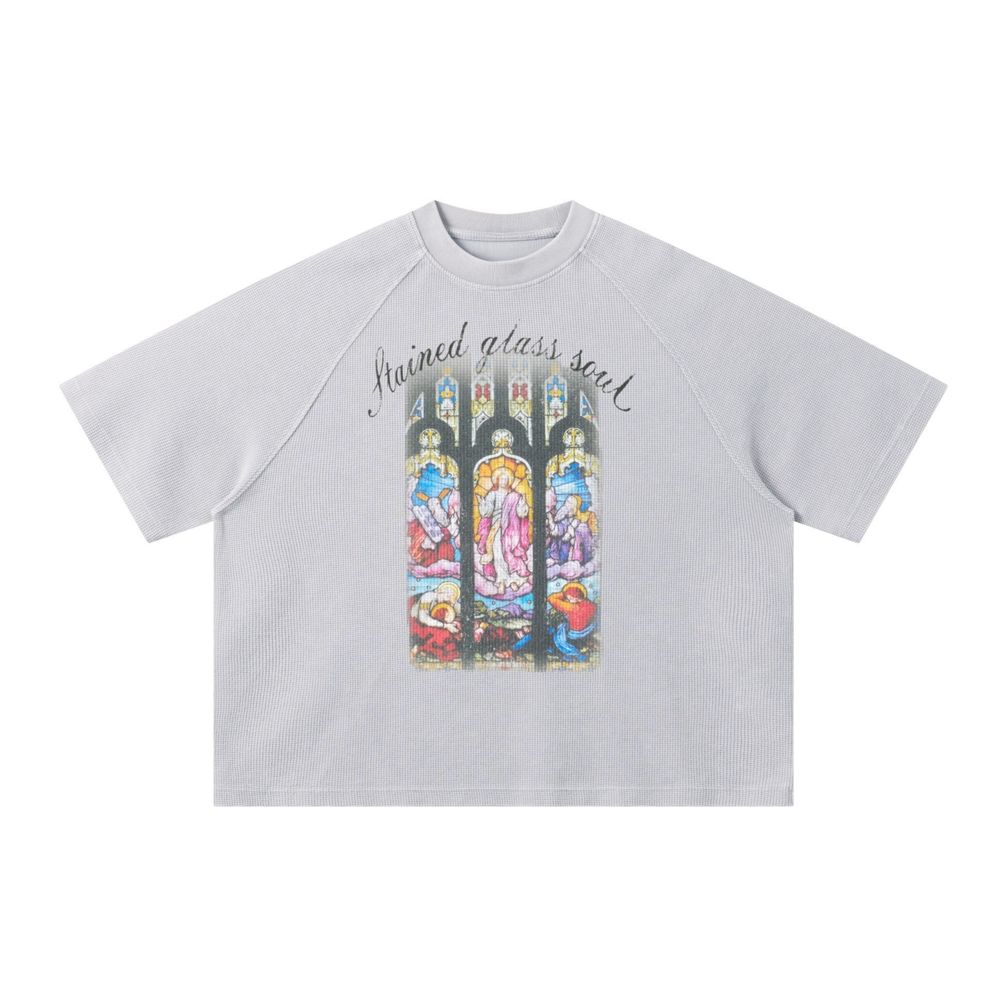 CapCabin Stained Glass Graphic T-Shirt
