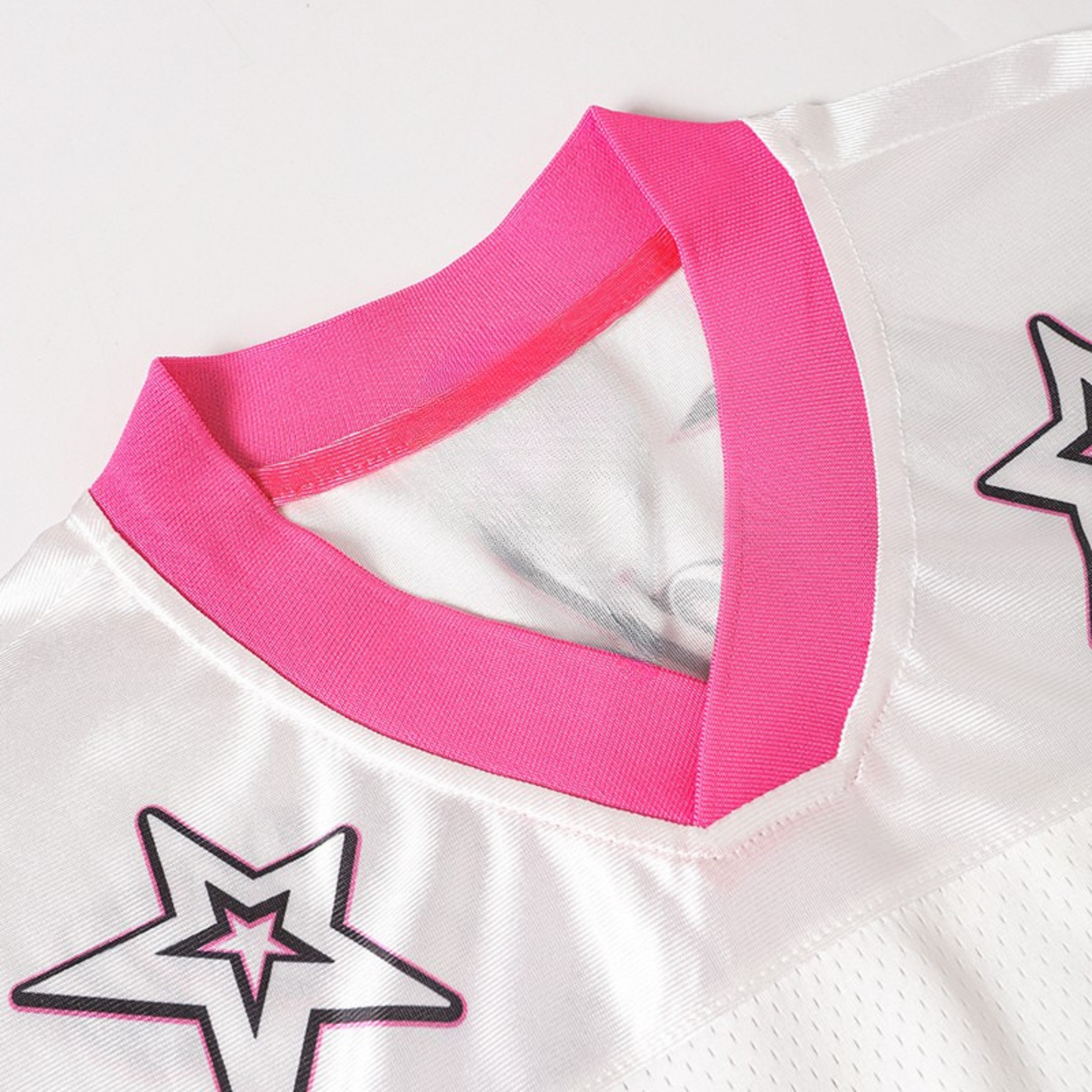 CapCabin Pink Star 25 Performance Jersey