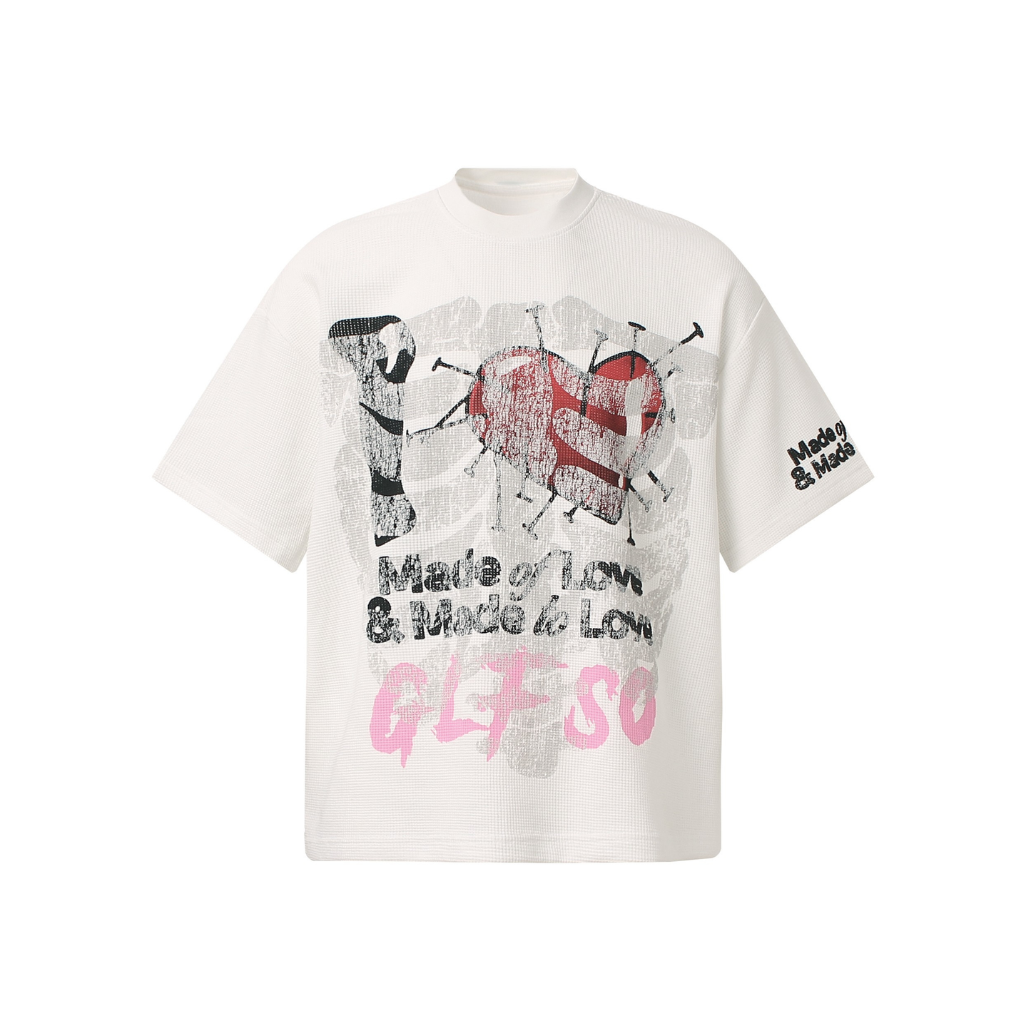 CapCabin Made of Love Graphic Tee