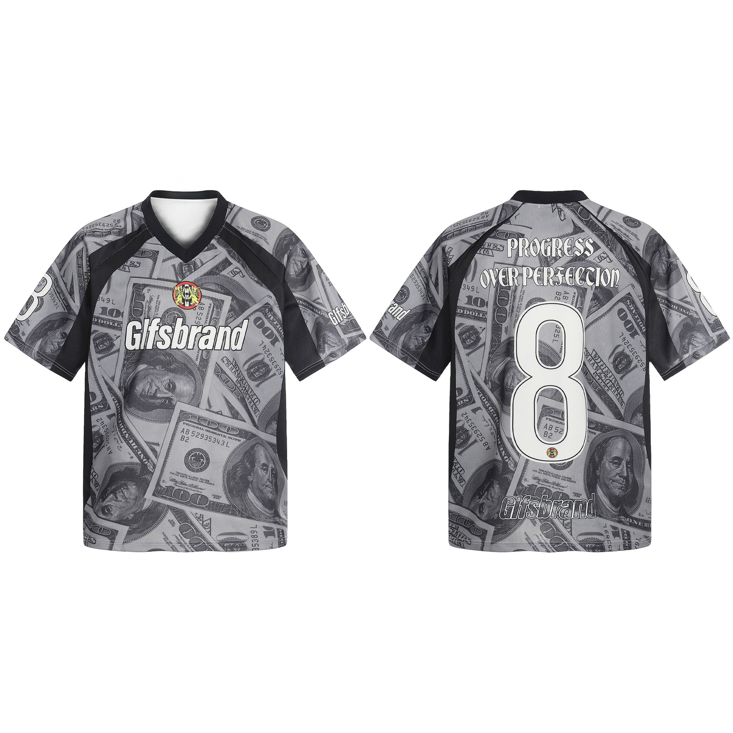 CapCabin Dollar Print Mesh Jersey