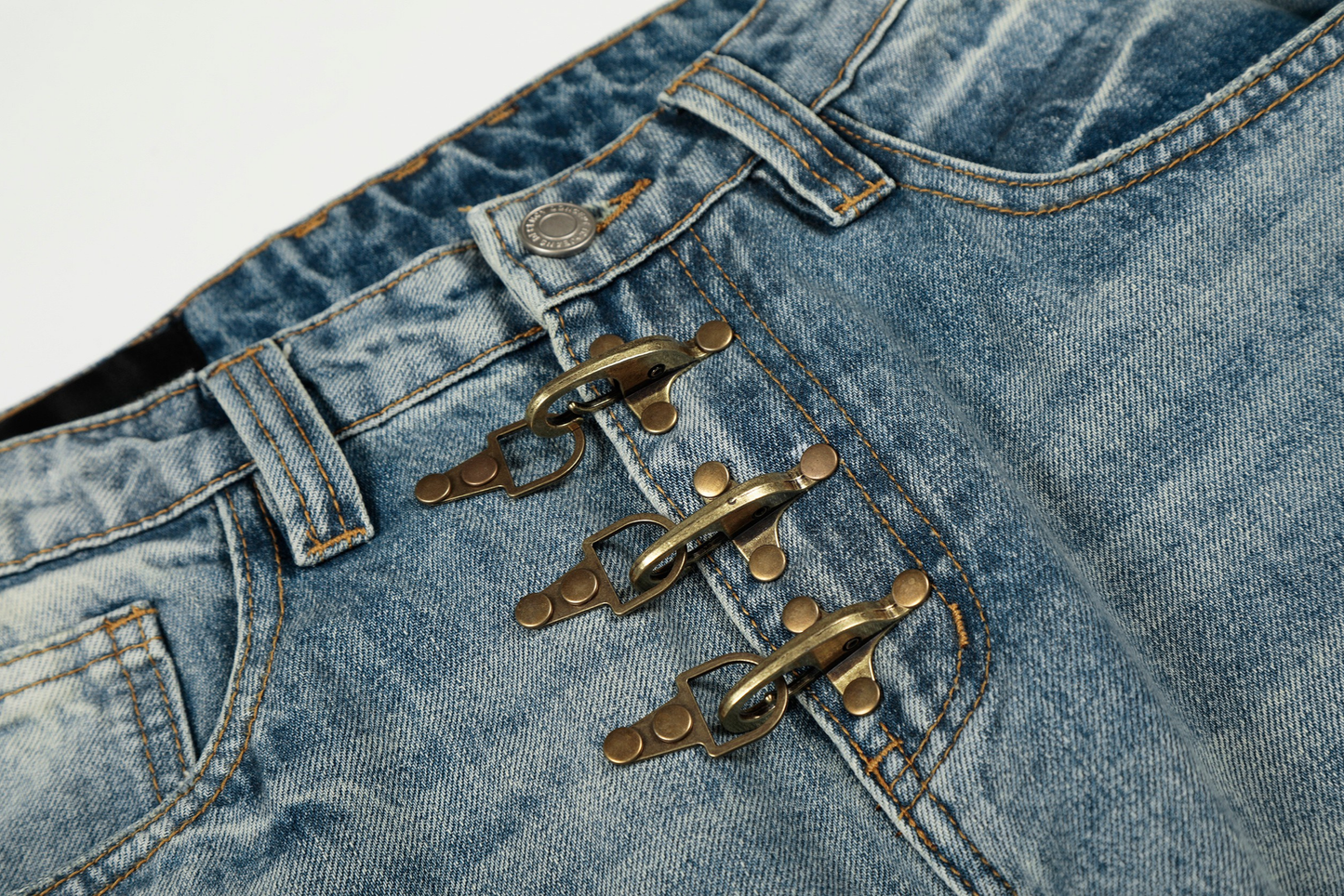 CapCabin Vintage Hook Denim Pants