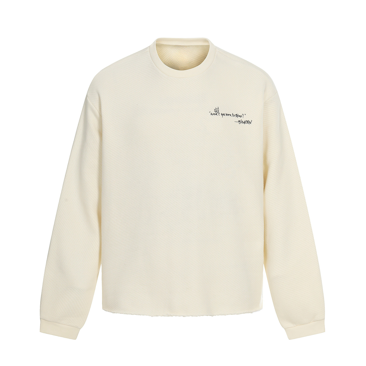 CapCabin Graphic Textured Sweatshirt
