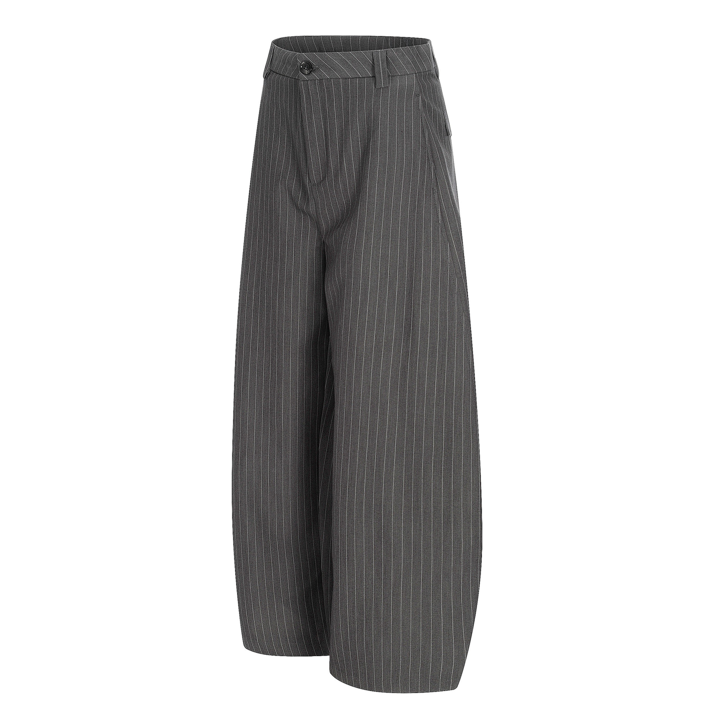 CapCabin Pinstripe Wide-Leg Trousers