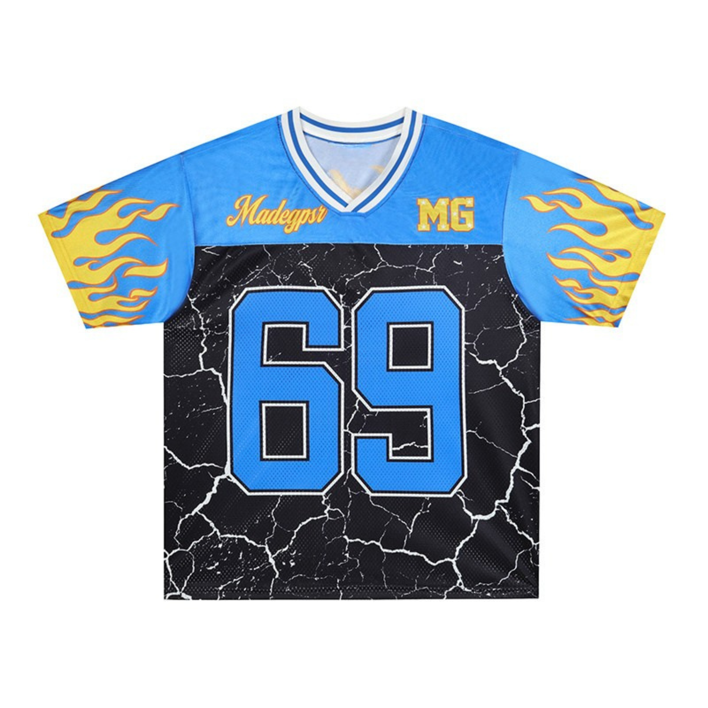 CapCabin Flame Crack Performance Jersey