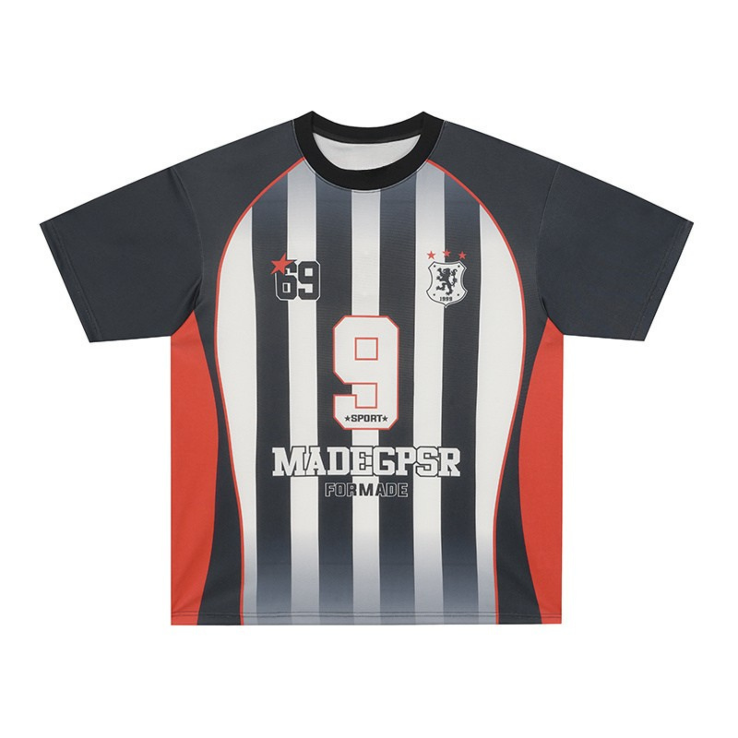 CapCabin Vertical Stripe Number Performance Jersey