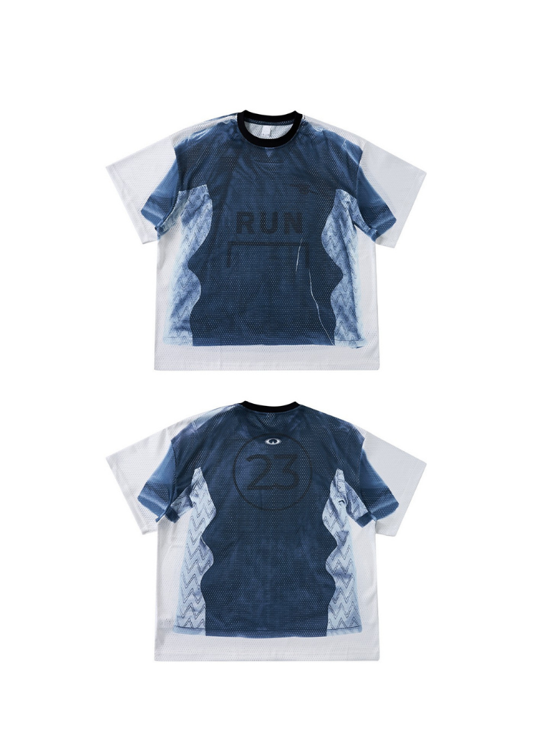 CapCabin Run Graphic Mesh Jersey