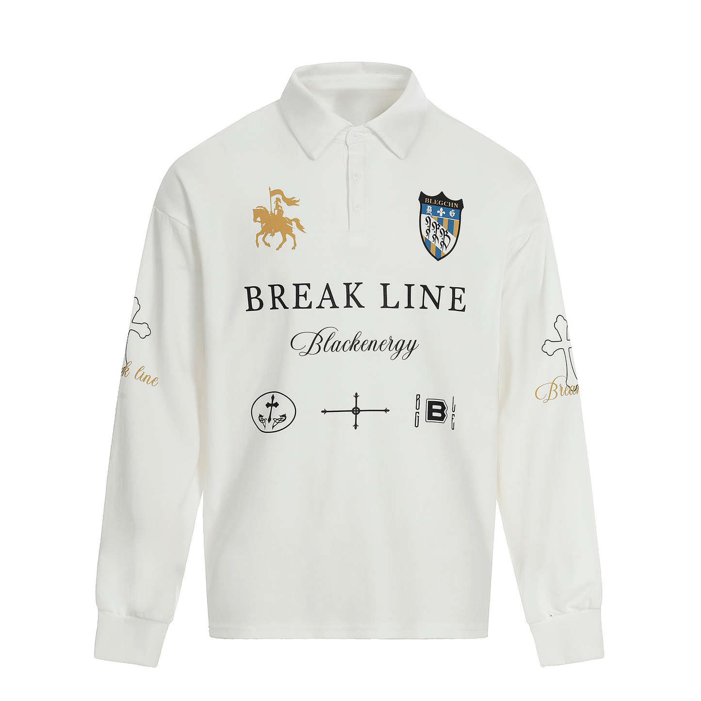 CapCabin Break Line Graphic Polo