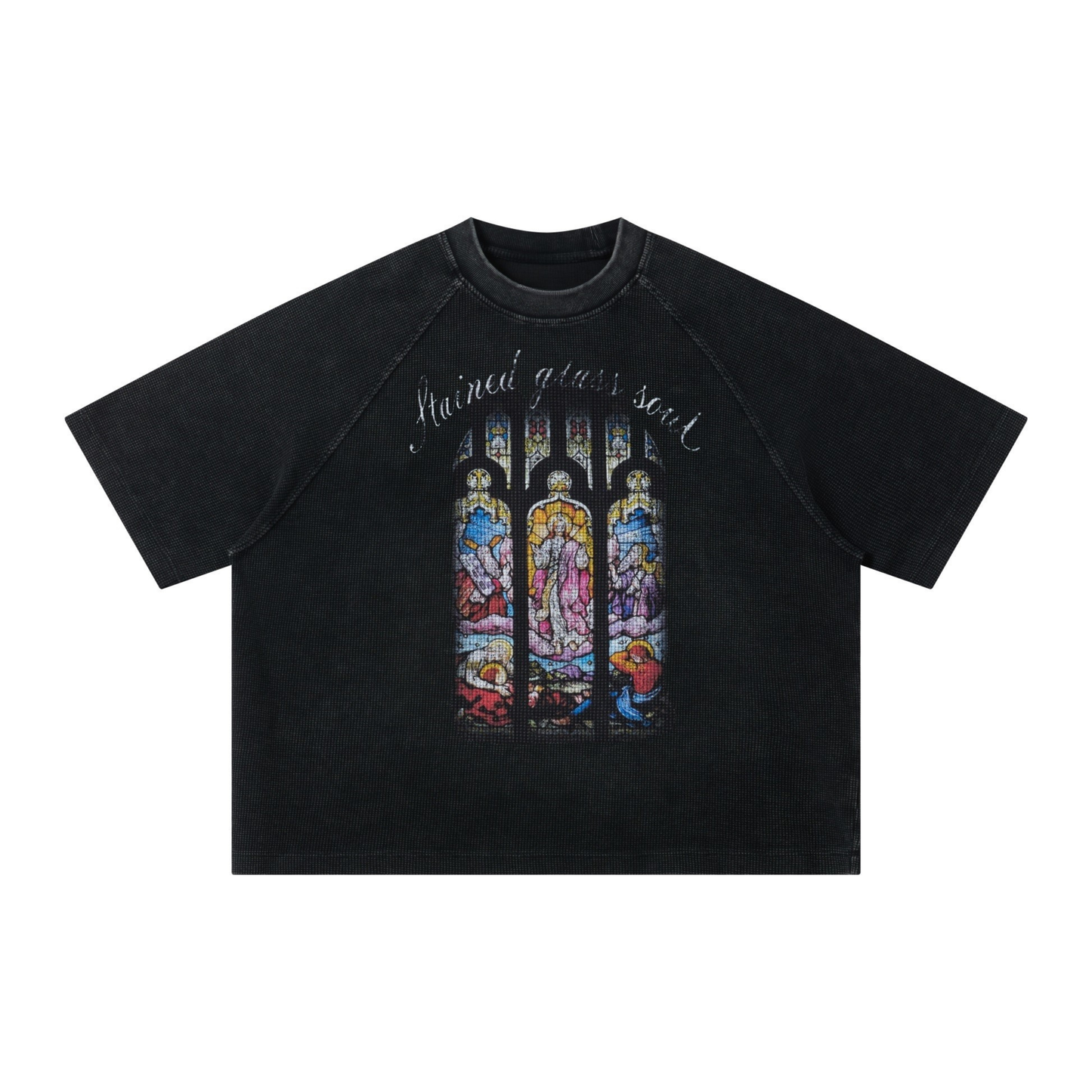 CapCabin Stained Glass Graphic T-Shirt