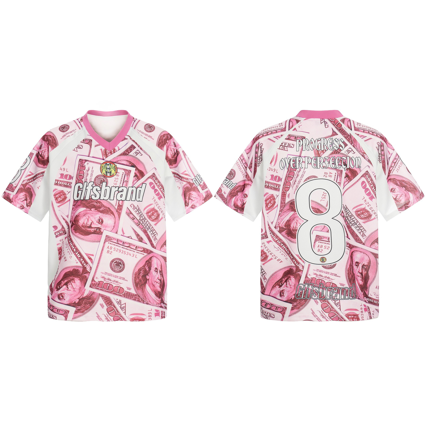 CapCabin Dollar Print Mesh Jersey