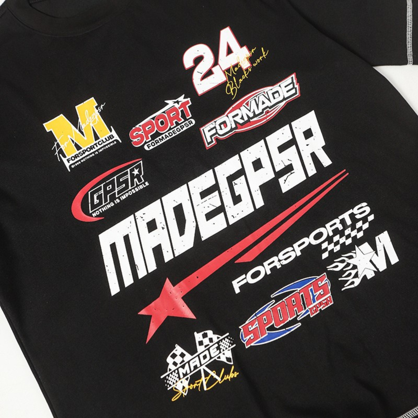 CapCabin Racing Logo Cotton Tee