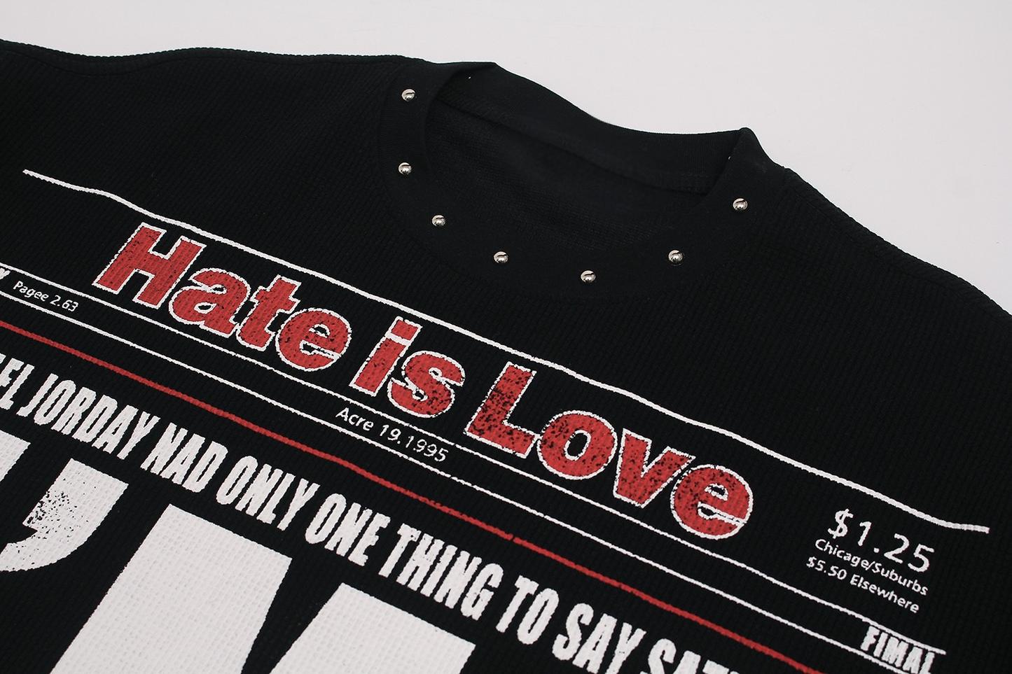 CapCabin “Hate Is Love” Graphic T-Shirt