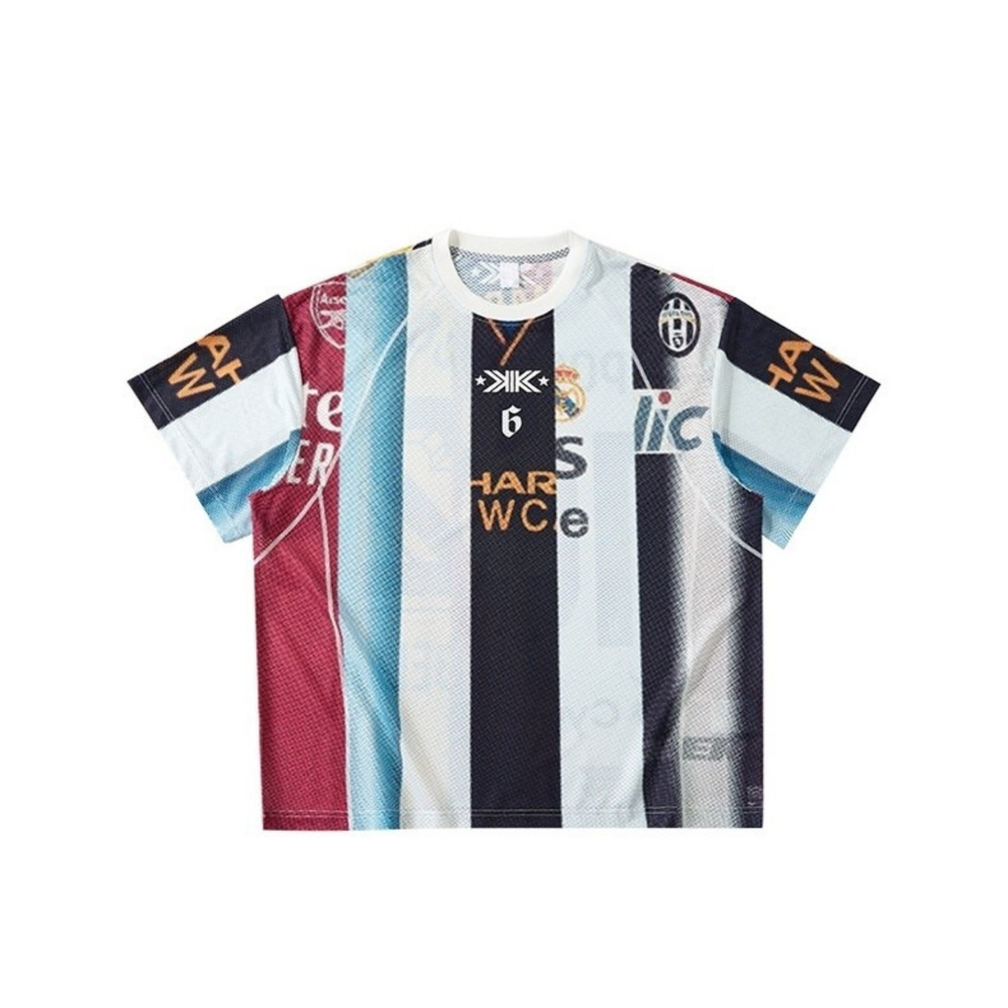 CapCabin Vintage Football Patchwork Jersey