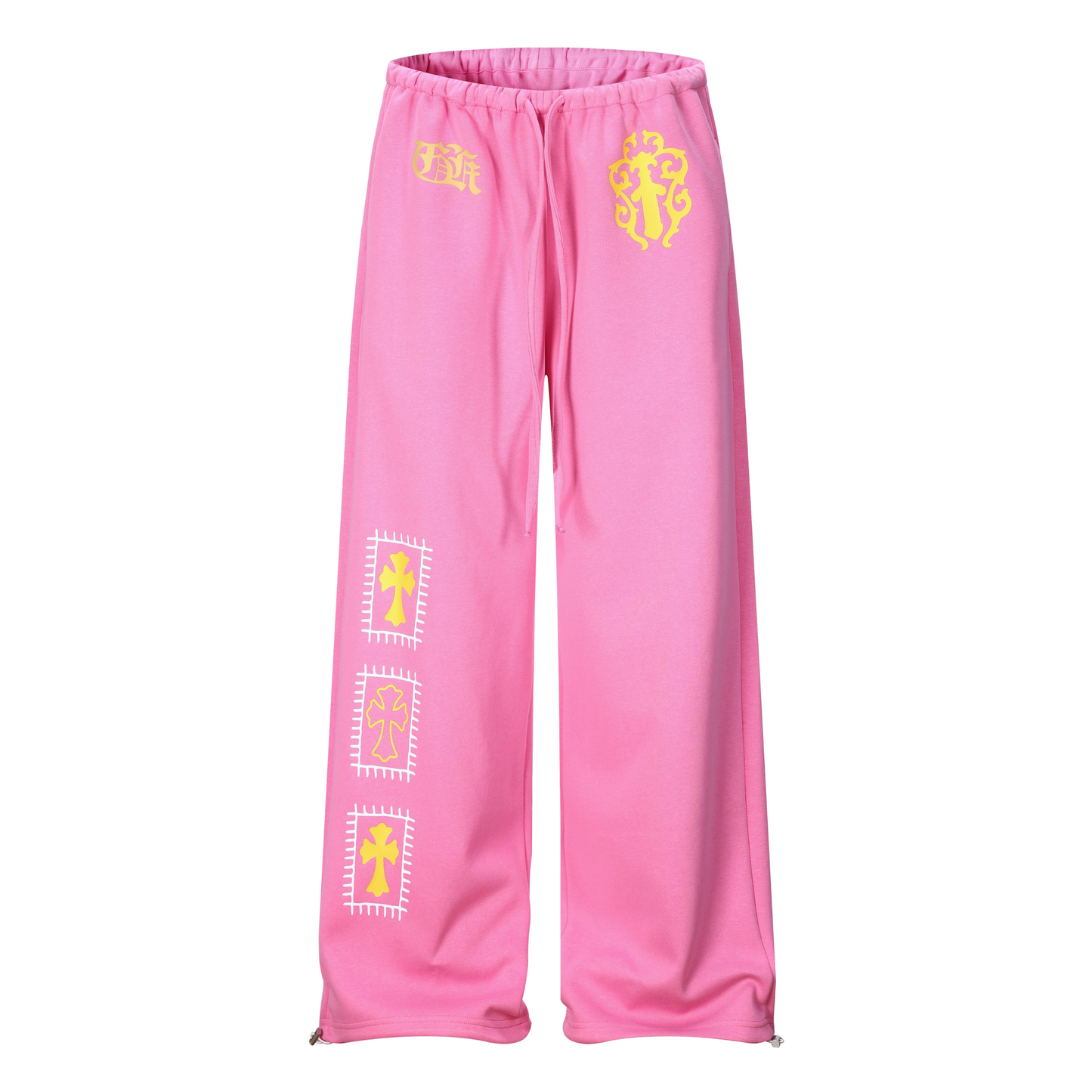 CapCabin Graphic Wide-Leg Sweatpants