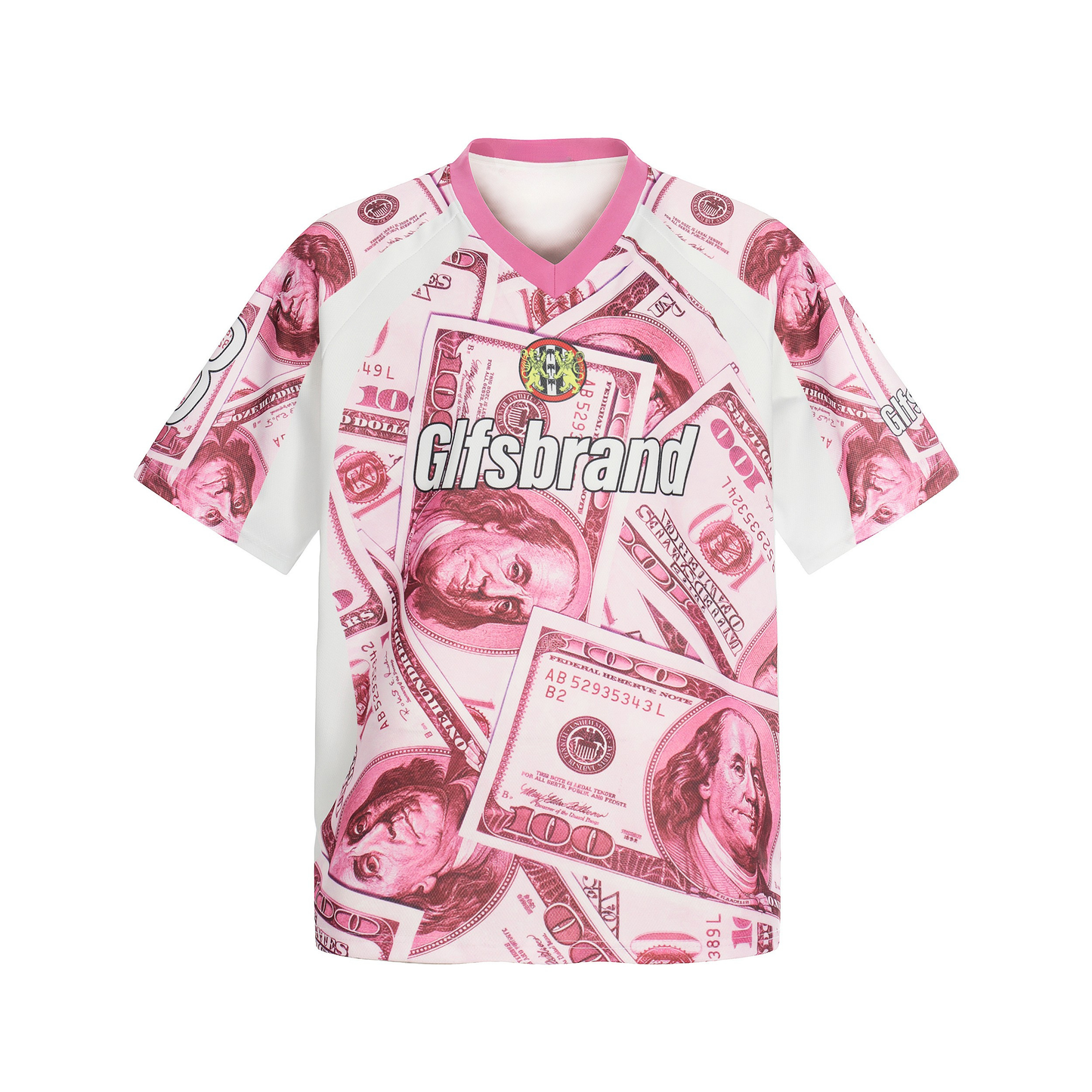 CapCabin Dollar Print Mesh Jersey