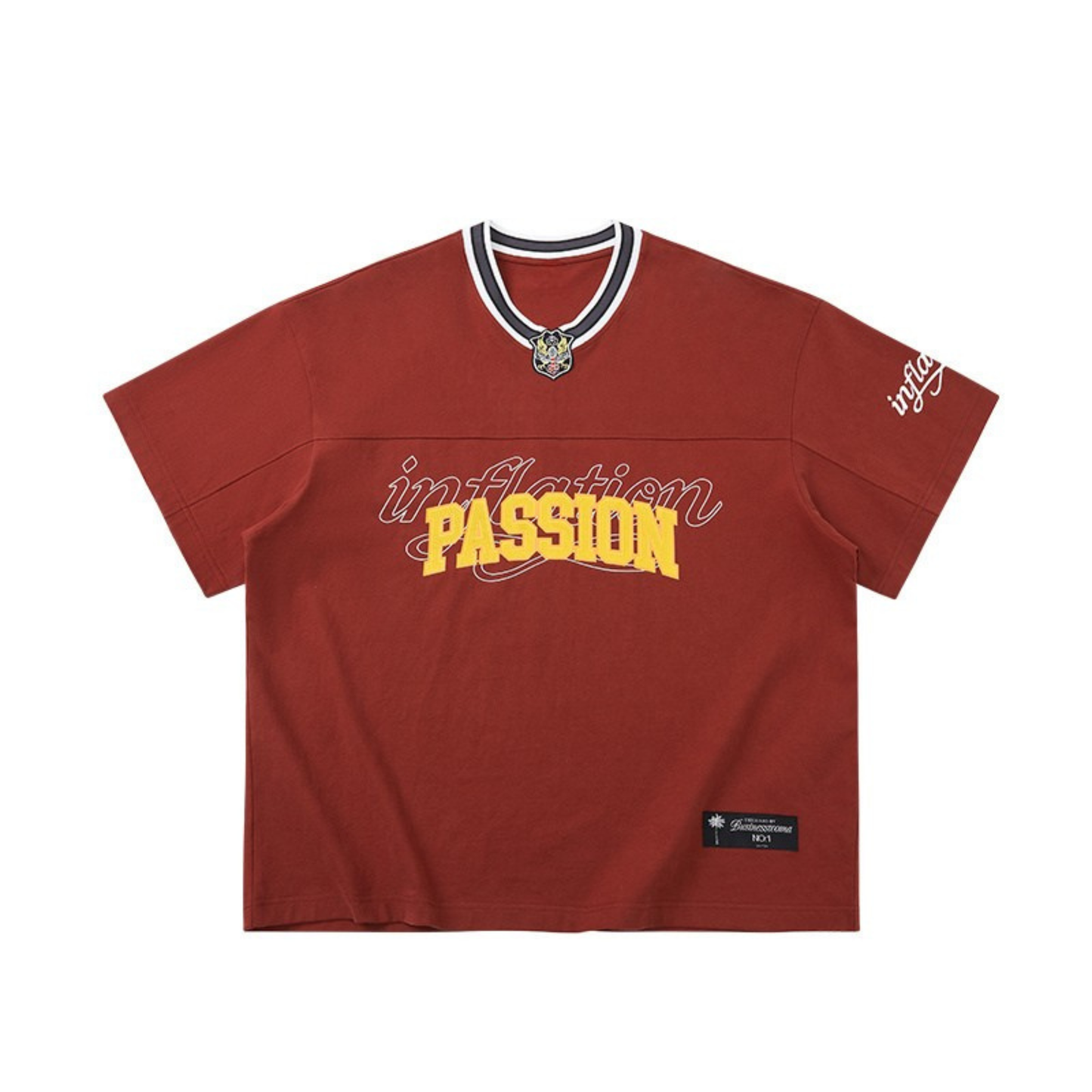 CapCabin Passion Graphic V-Neck Tee
