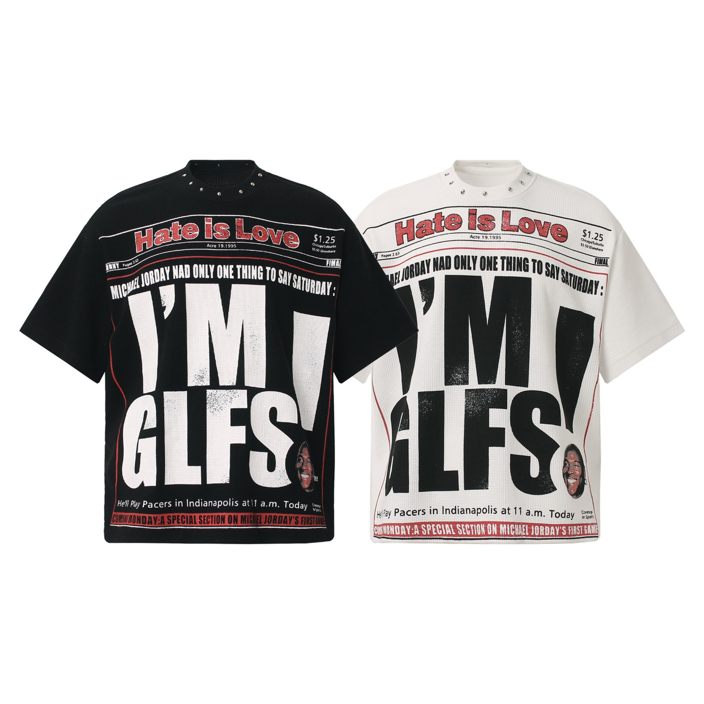 CapCabin “Hate Is Love” Graphic T-Shirt