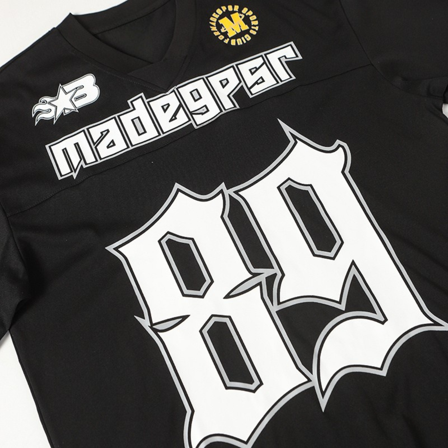 CapCabin Gothic Number Cotton Jersey