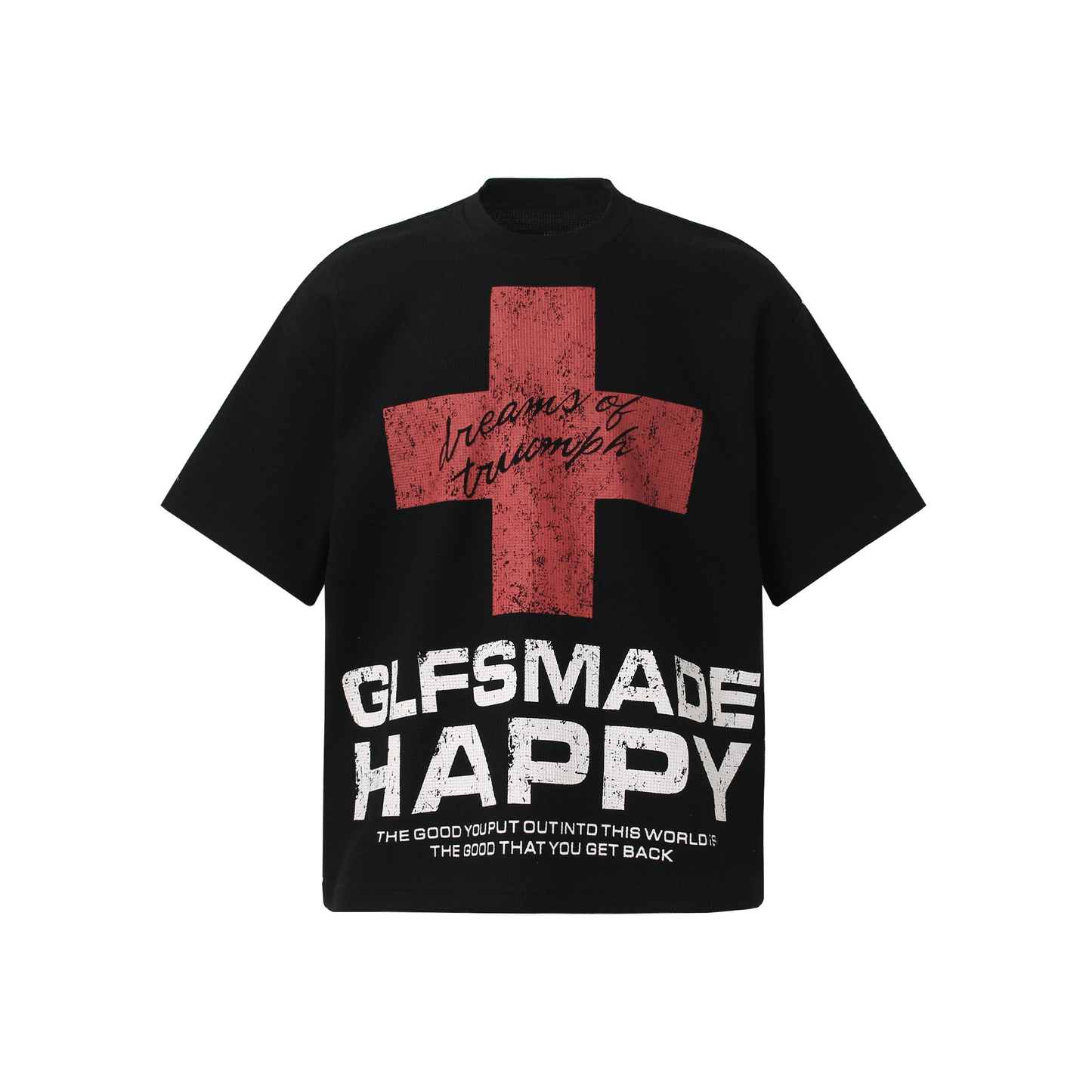 CapCabin Cross Typography Graphic Tee