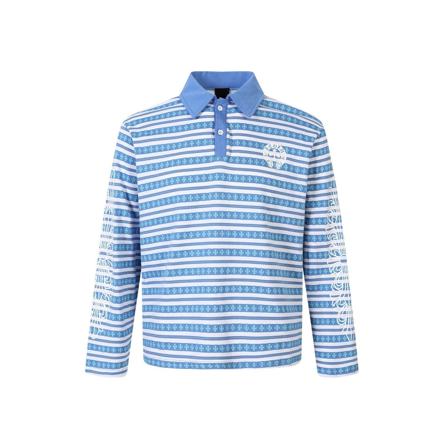 CapCabin Heritage Stripe Long Sleeve Polo