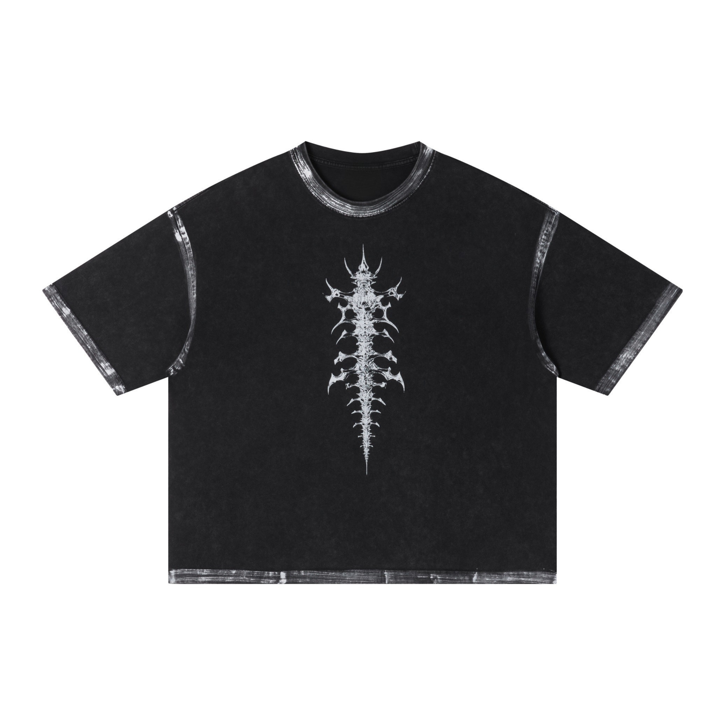 CapCabin Spine Graphic Washed T-Shirt