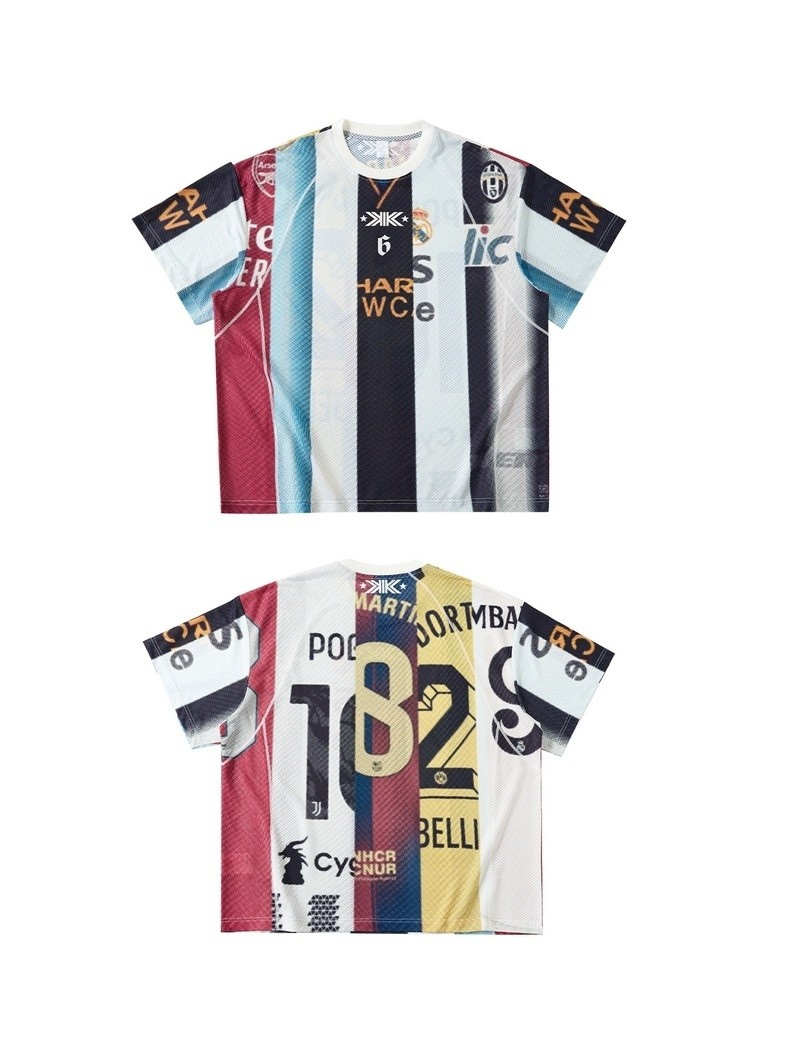 CapCabin Vintage Football Patchwork Jersey