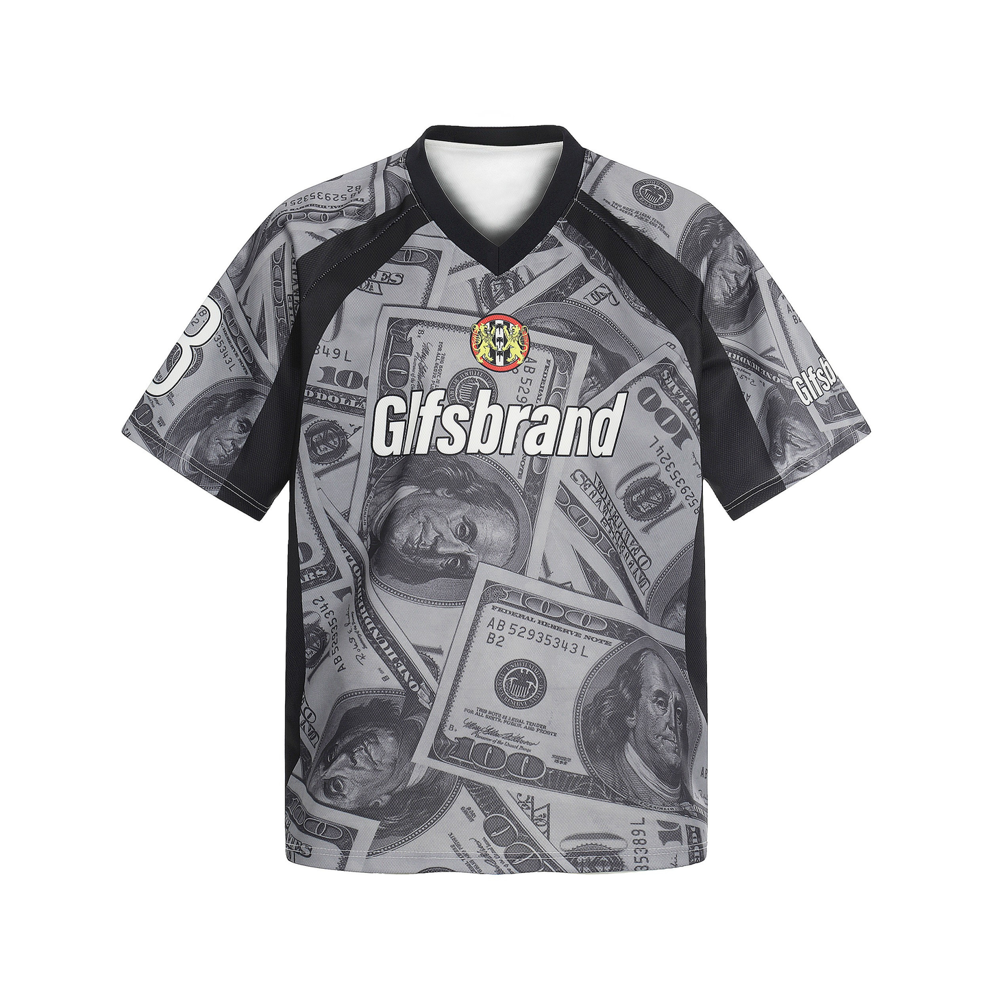 CapCabin Dollar Print Mesh Jersey
