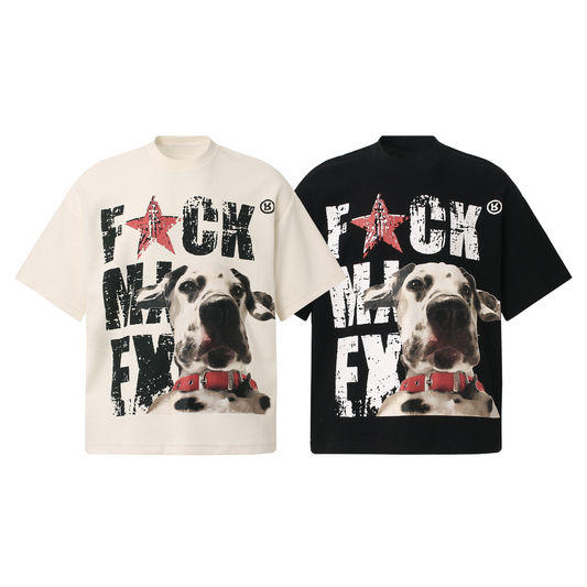 CapCabin Graphic Dog Print Tee