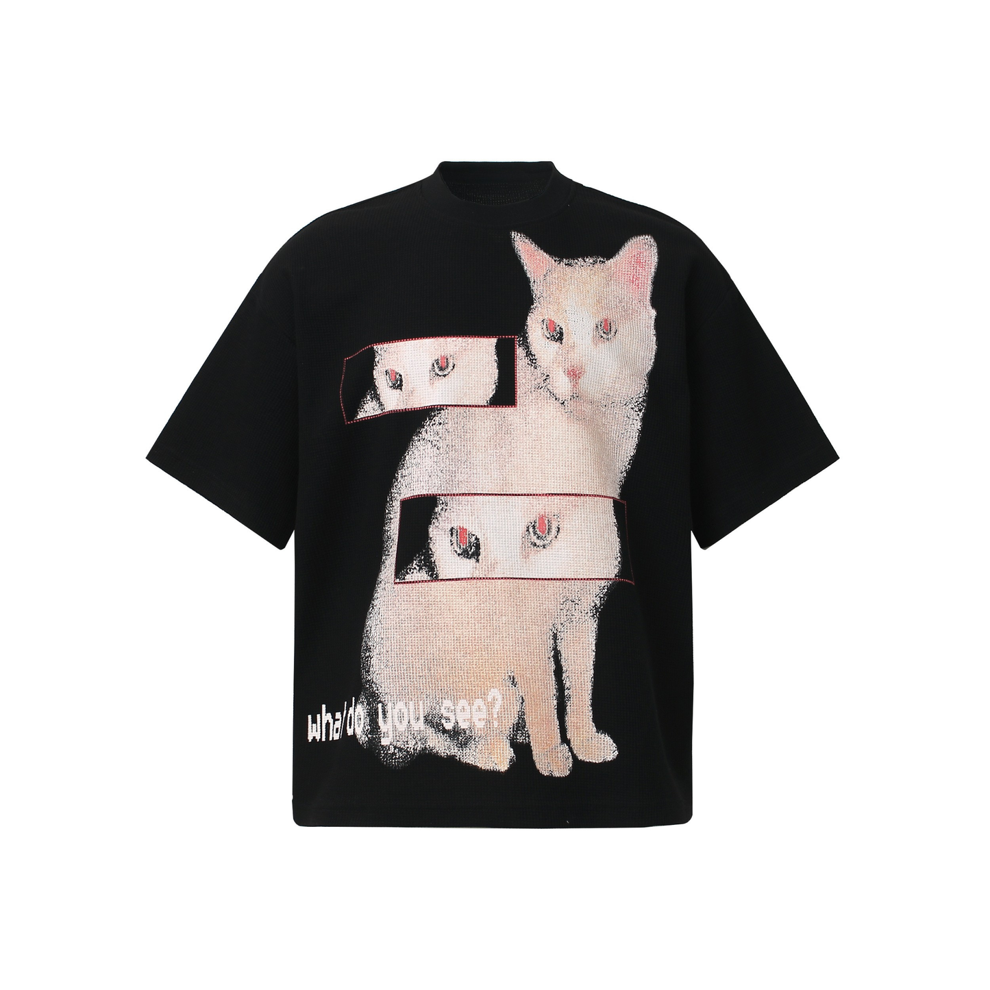 CapCabin Graphic Cat Print Tee