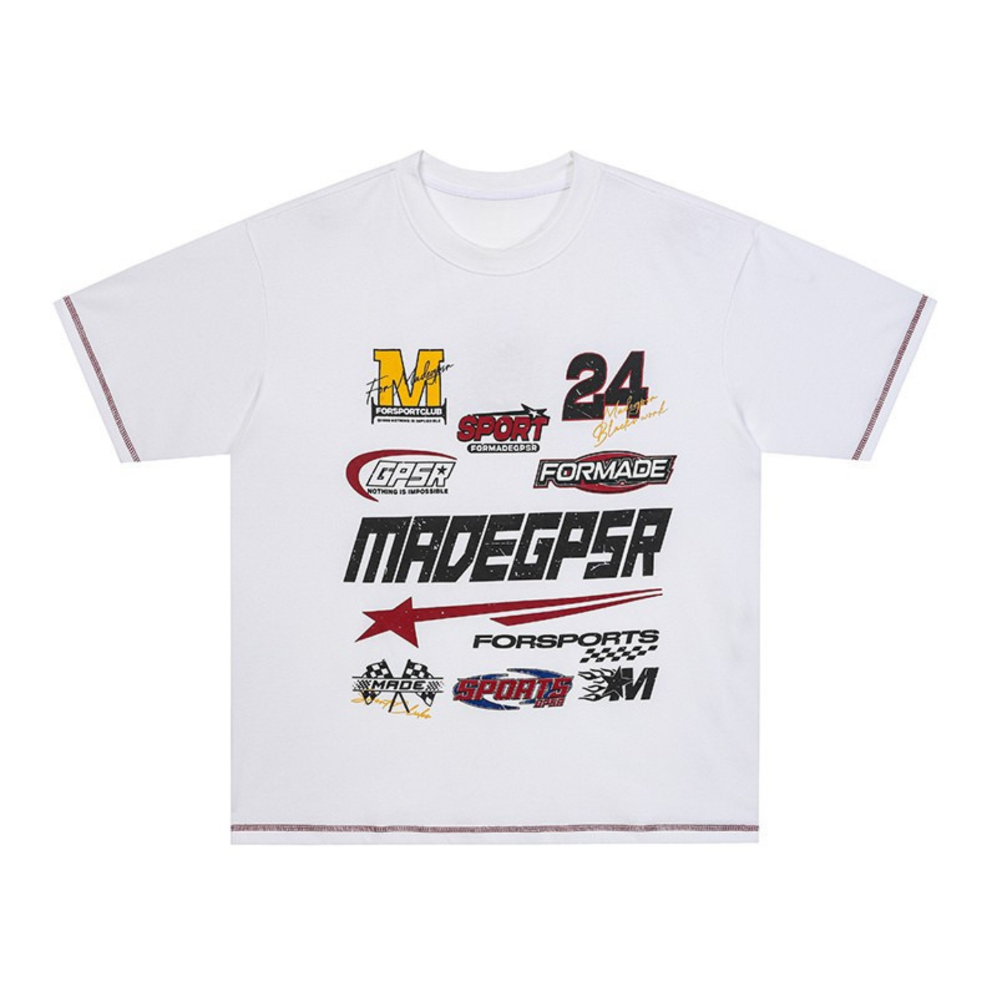 CapCabin Racing Logo Cotton Tee