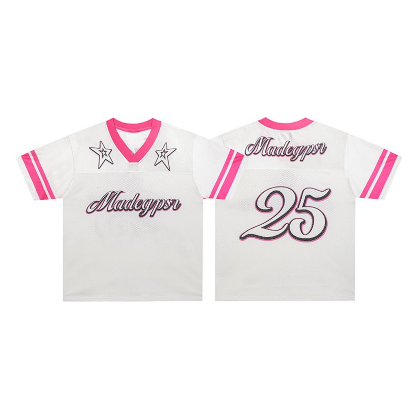 CapCabin Pink Star 25 Performance Jersey