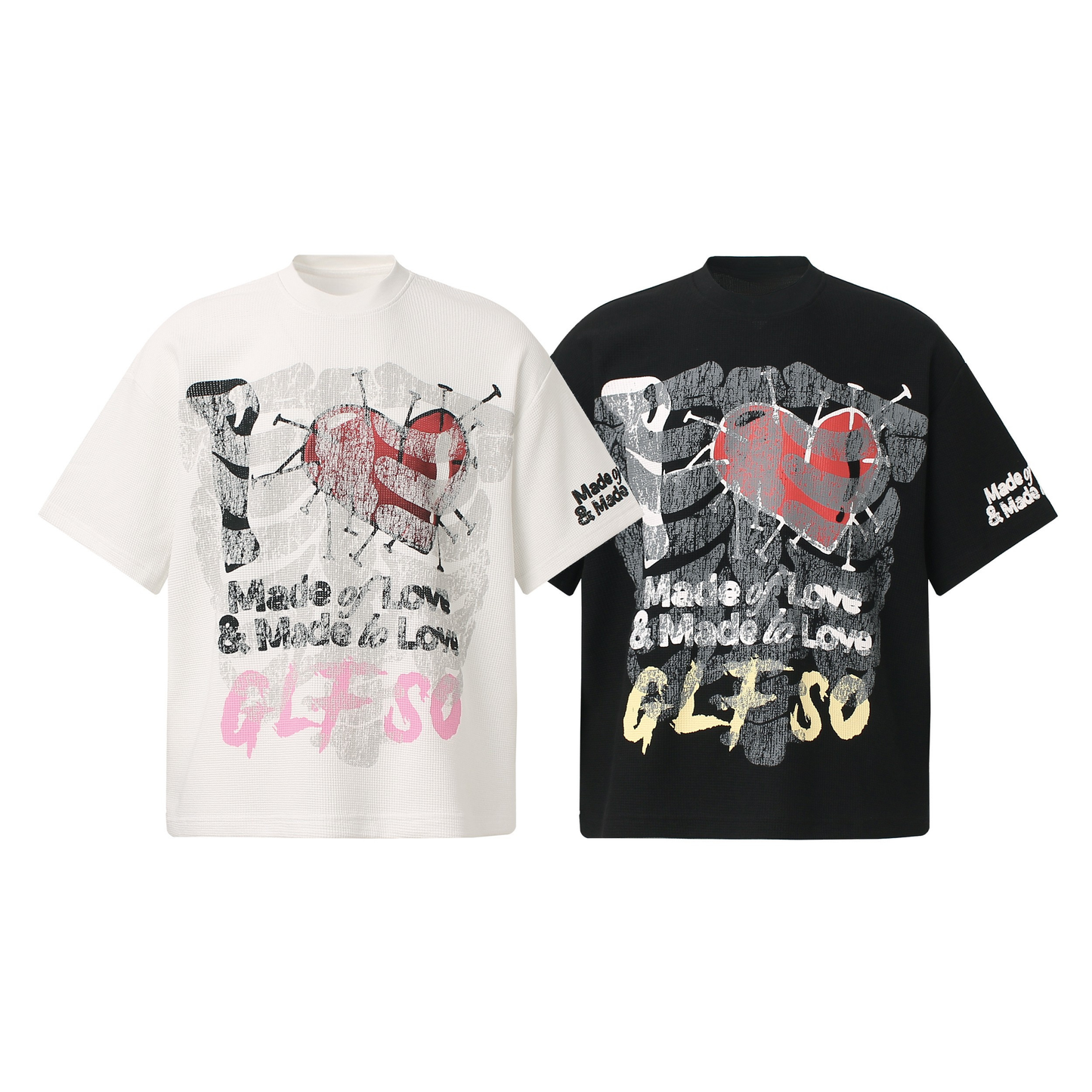 CapCabin Made of Love Graphic Tee