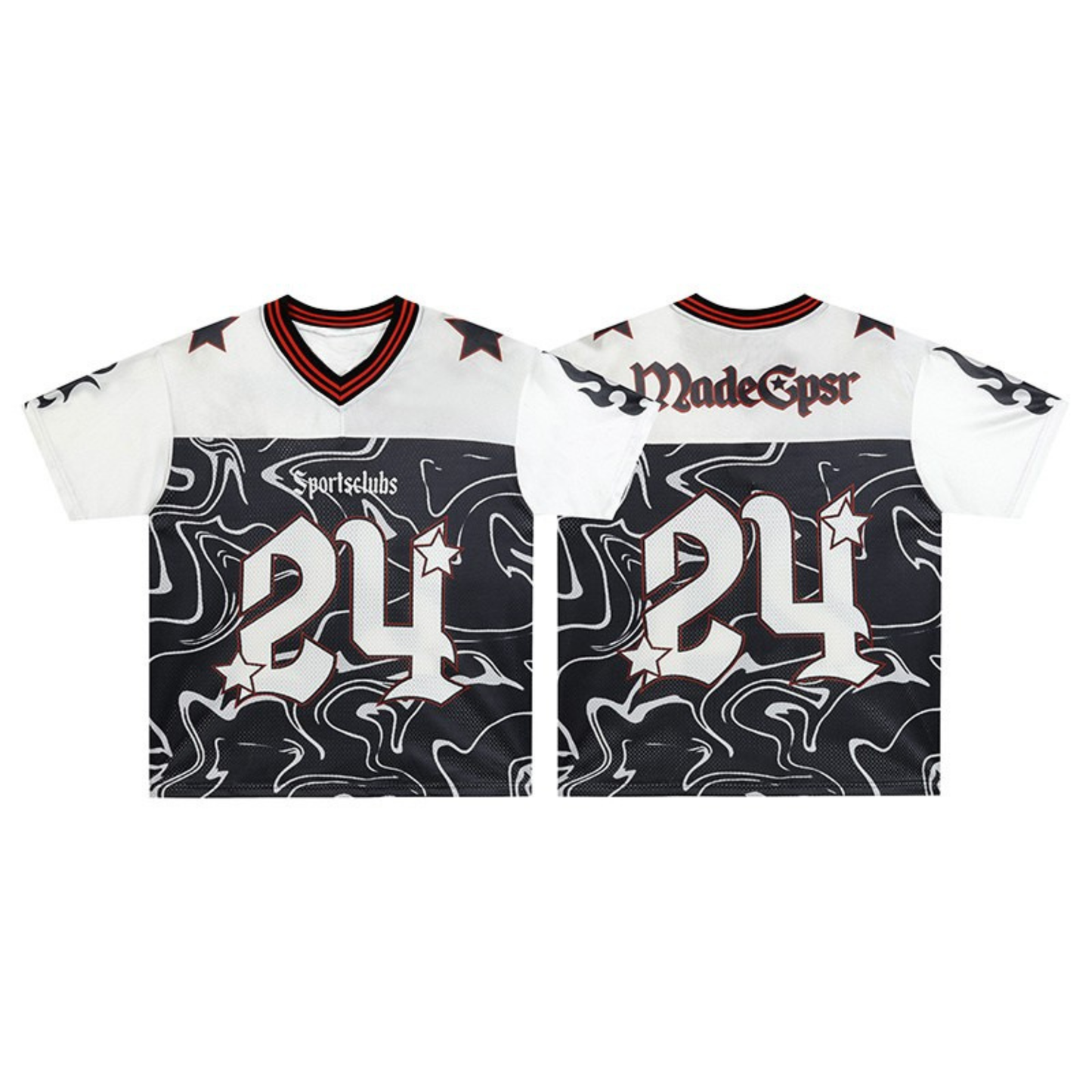 CapCabin Swirl Camo Performance Jersey