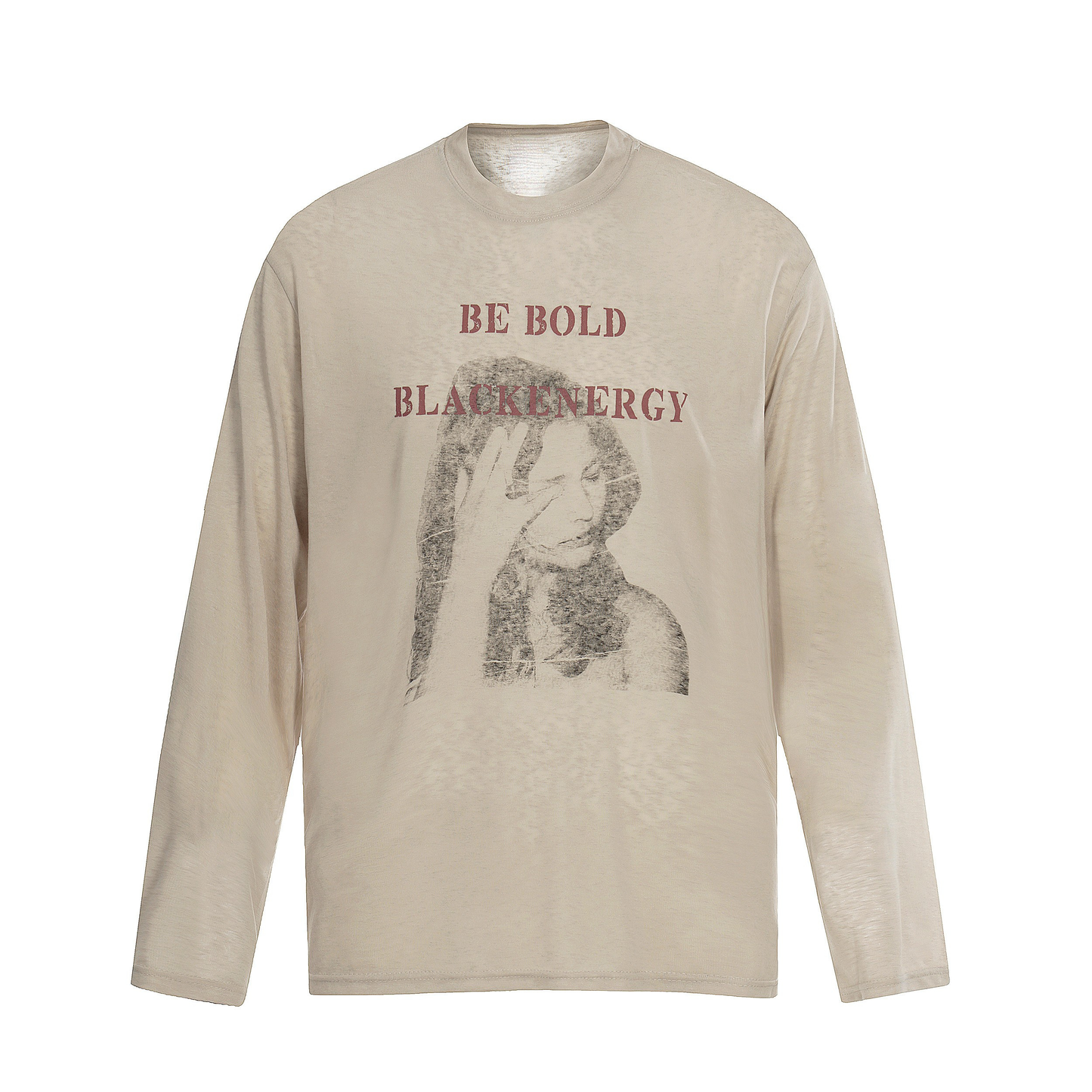 CapCabin “Be Bold” Portrait Graphic Long Sleeve Tee