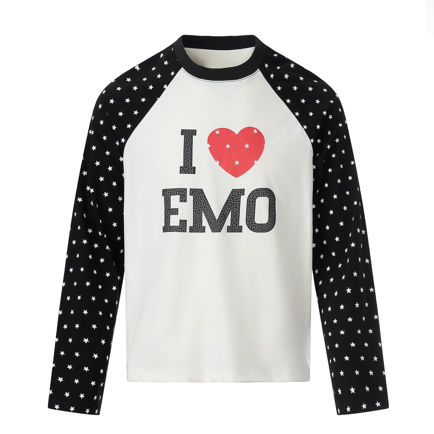 CapCabin “I ♥ EMO” Raglan Long Sleeve Tee