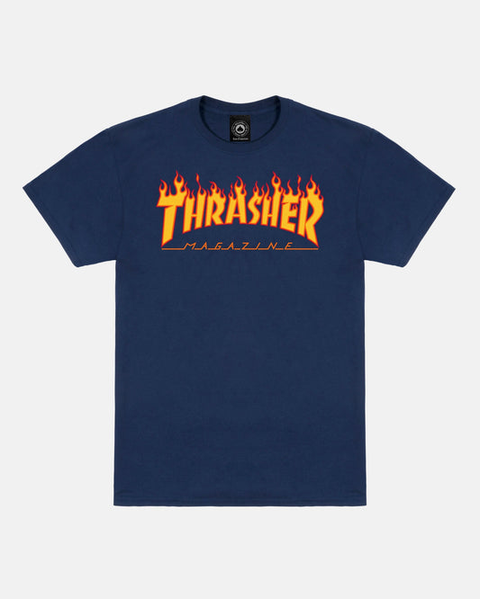 FLAME - TSHIRT - NAVY