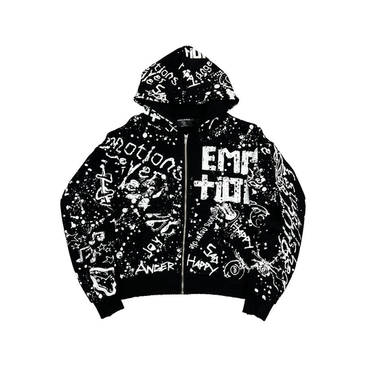 Black “Graffiti” Hoodie