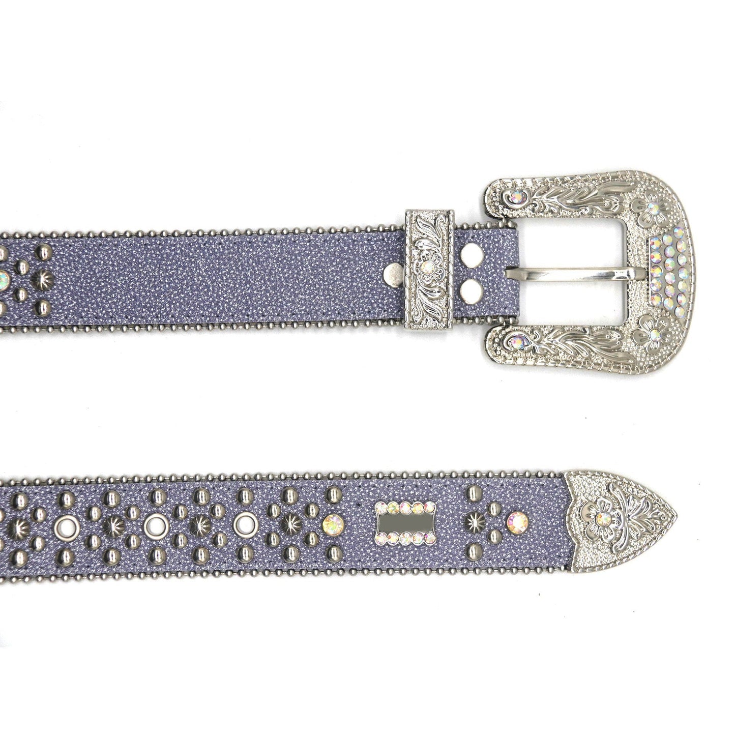 Rhinestone Punk Belt